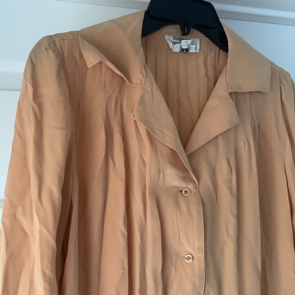 Soo Yung Lee For U.M.I. Collections Vintage Silk Dress - Picture 7 of 16